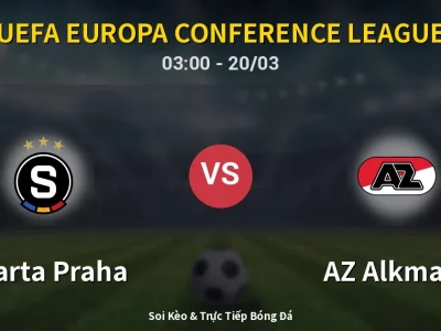 Soi Kèo Sparta Praha vs AZ Alkmaar – 03:00 20/03 | Nhận Định, Dự Đoán Tỷ Số