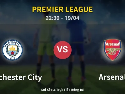 Soi Kèo Manchester City vs Arsenal – 22:30 19/04 | Nhận Định, Dự Đoán Tỷ Số