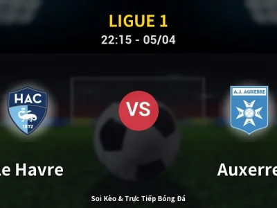 Soi Kèo Le Havre vs Auxerre – 22:15 05/04 | Nhận Định, Dự Đoán Tỷ Số