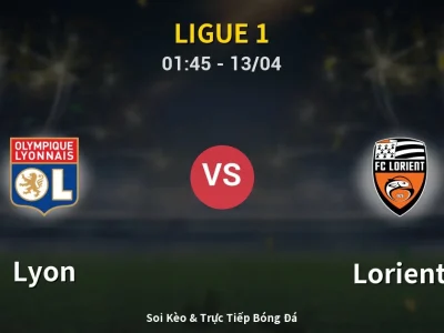 Kết Quả: Lyon 2-0 Lorient – Highlight & Bàn Thắng | Ligue 1