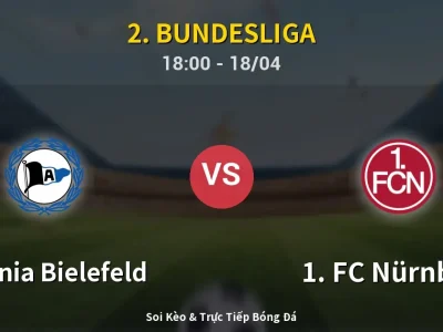 Soi Kèo Arminia Bielefeld vs 1. FC Nürnberg – 18:00 18/04 | Nhận Định, Dự Đoán Tỷ Số