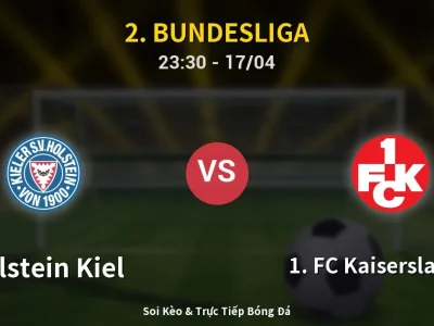 Soi Kèo Holstein Kiel vs 1. FC Kaiserslautern – 23:30 17/04 | Nhận Định, Dự Đoán Tỷ Số