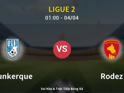 Kết Quả: Dunkerque 1-1 Rodez – Highlight & Bàn Thắng | Ligue 2