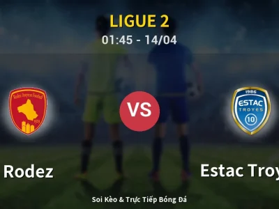 Kết Quả: Rodez 2-1 Estac Troyes – Highlight & Bàn Thắng | Ligue 2
