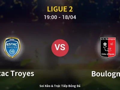 Soi Kèo Estac Troyes vs Boulogne – 19:00 18/04 | Nhận Định, Dự Đoán Tỷ Số