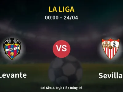 Kết Quả: Levante 2-0 Sevilla – Highlight & Bàn Thắng | La Liga