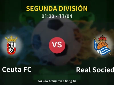 🔴 Trực Tiếp: AD Ceuta FC 0-0 Real Sociedad II – Link Xem Segunda División (Full HD)