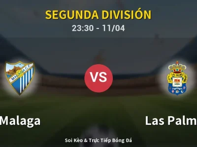Soi Kèo Malaga vs Las Palmas – 23:30 11/04 | Nhận Định, Dự Đoán Tỷ Số