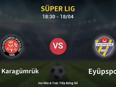 Soi Kèo Fatih Karagümrük vs Eyüpspor – 18:30 18/04 | Nhận Định, Dự Đoán Tỷ Số