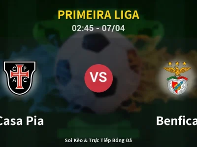 Kết Quả: Casa Pia 1-1 Benfica – Highlight & Bàn Thắng | Primeira Liga