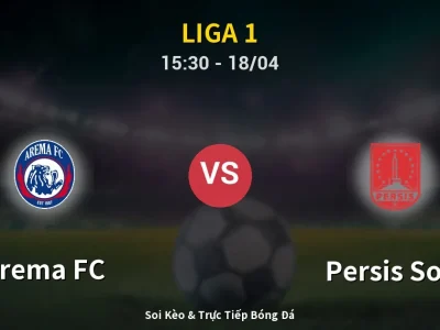 Kết Quả: Arema FC 2-0 Persis Solo – Highlight & Bàn Thắng | Liga 1