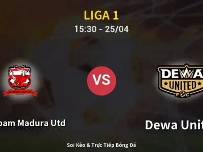 Soi Kèo Persepam Madura Utd vs Dewa United – 15:30 25/04 | Nhận Định, Dự Đoán Tỷ Số