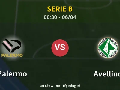 Kết Quả: Palermo 2-0 Avellino – Highlight & Bàn Thắng | Serie B