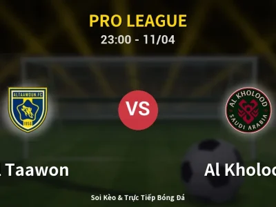 Soi Kèo Al Taawon vs Al Kholood – 23:00 11/04 | Nhận Định, Dự Đoán Tỷ Số