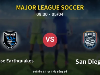 Kết Quả: San Jose Earthquakes 3-0 San Diego – Highlight & Bàn Thắng | Major League Soccer