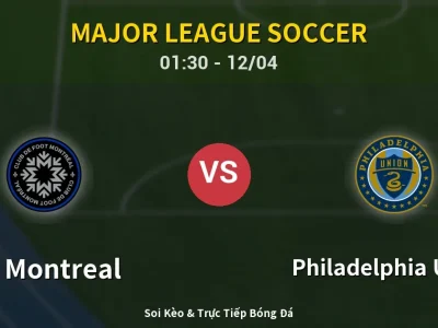 Kết Quả: CF Montreal 1-2 Philadelphia Union – Highlight & Bàn Thắng | Major League Soccer