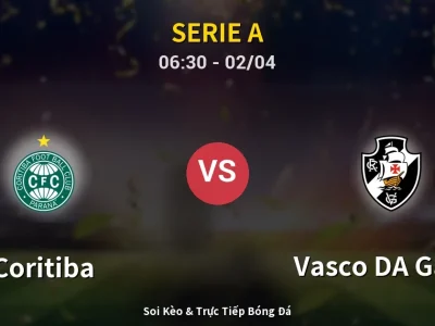 Kết Quả: Coritiba 1-1 Vasco DA Gama – Highlight & Bàn Thắng | Serie A