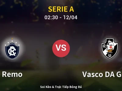 Kết Quả: Remo 1-1 Vasco DA Gama – Highlight & Bàn Thắng | Serie A