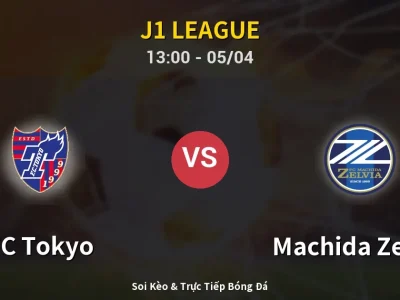 🔴 Trực Tiếp: FC Tokyo 0-0 Machida Zelvia – Link Xem J1 League (Full HD)