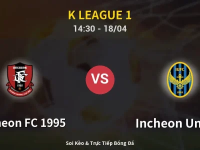 Kết Quả: Bucheon FC 1995 2-2 Incheon United – Highlight & Bàn Thắng | K League 1
