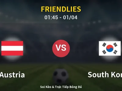 Kết Quả: Austria 1-0 South Korea – Highlight & Bàn Thắng | Friendlies