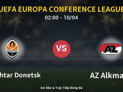 Kết Quả: Shakhtar Donetsk 3-0 AZ Alkmaar – Highlight & Bàn Thắng | UEFA Europa Conference League