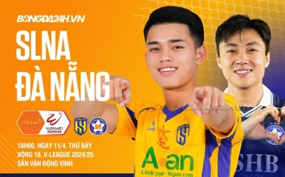 SLNA vs Đà Nẵng: Trận 'chung kết' trụ hạng, đội bóng sông Hàn đứng trước bờ vực xuống hạng? 1